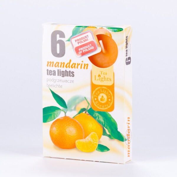 Tealights Perfumados Mandarim (45un)