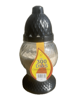 Candeeiro de Vidro elétrico 300Dias
